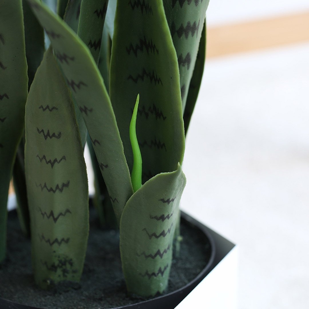 97cm Artificial Indoor Snake Sansevieria Plant Fake Decoration Tree Flower Pot Fast shipping On sale