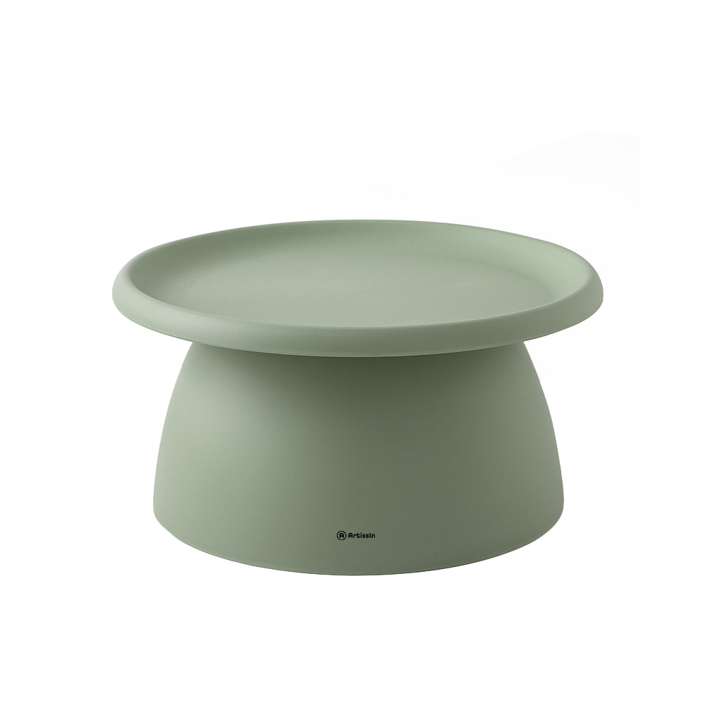 ArtissIn Coffee Table Mushroom Nordic Round Large Side 70CM Green Fast shipping On sale