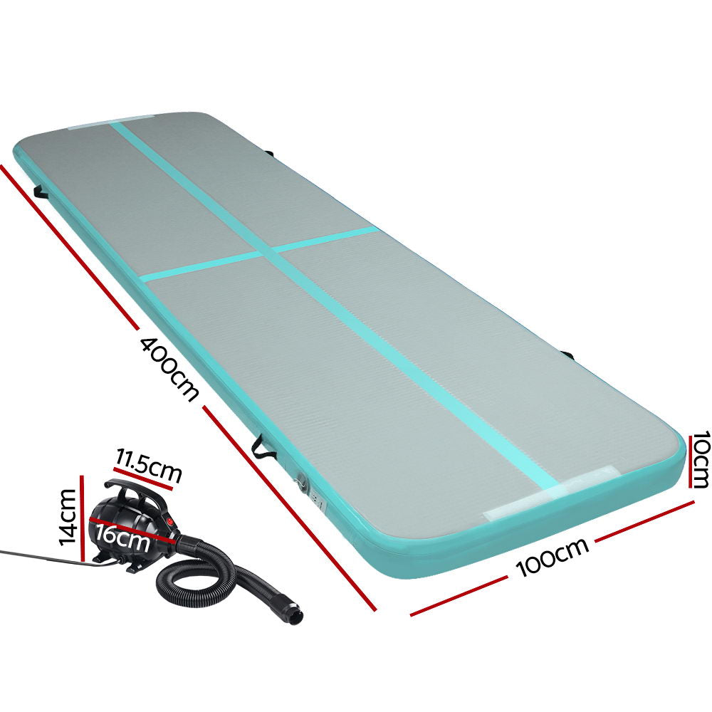 Momentous Living - GoFun 4X1M Inflatable Air Track Mat with Pump ...