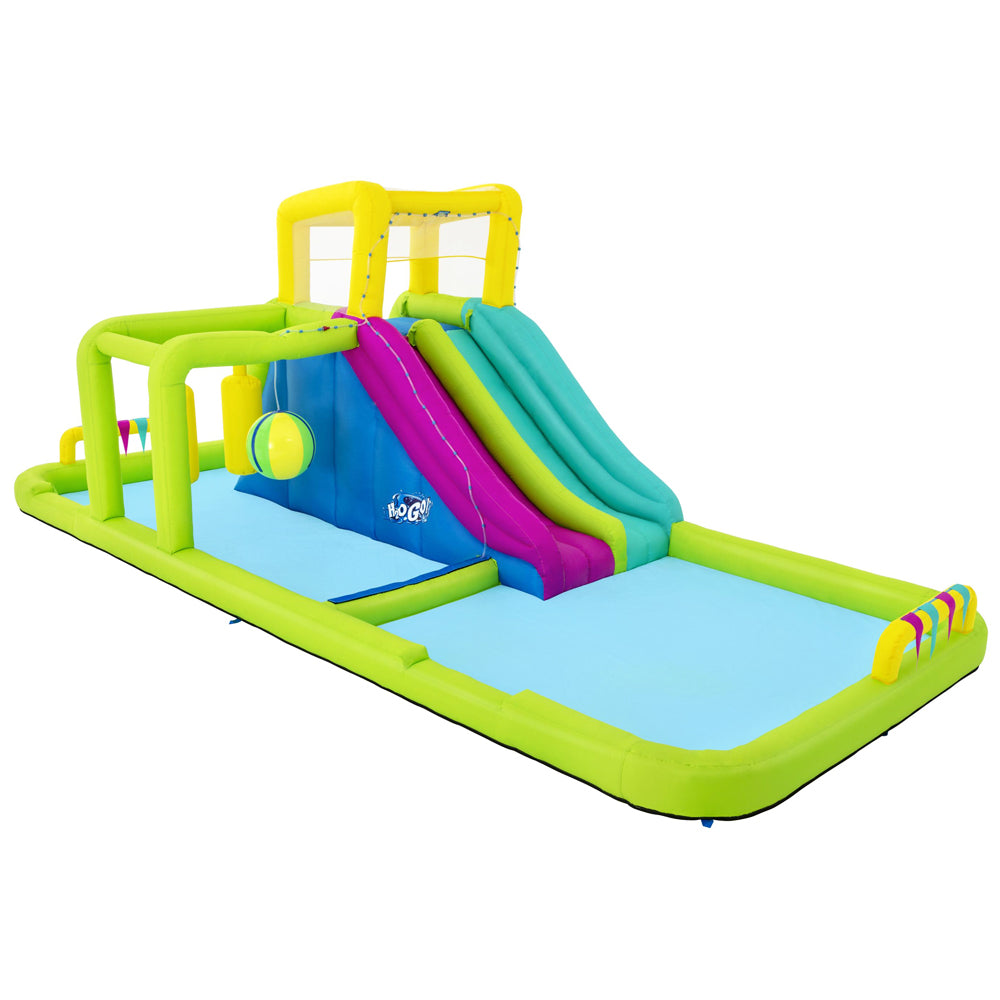 Inflatable Water Pack Pool Slide Castle Playground H2OGO Splash Course & Spa Fast shipping On sale