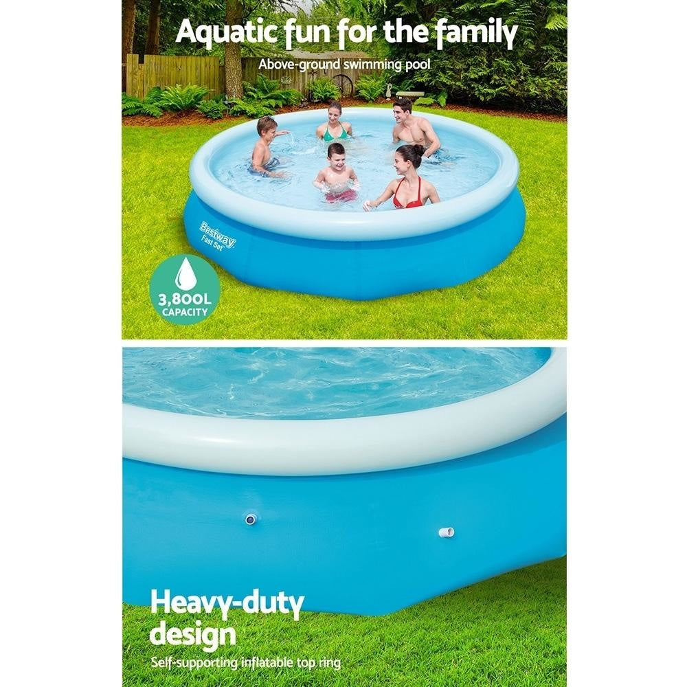 Above Ground Swimming Pool 305x76cm Fast Set Family & Spa shipping On sale