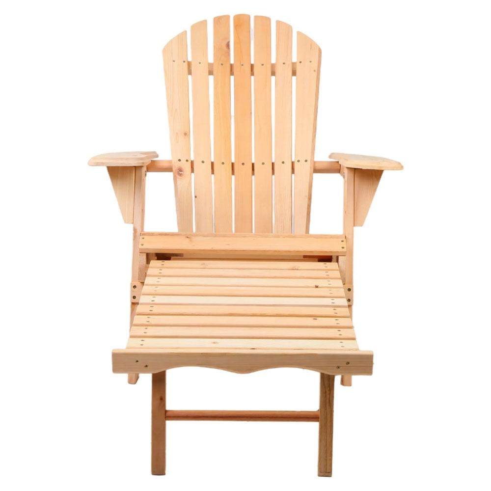 Outdoor Furniture Sun Lounge Chairs Beach Chair Recliner Adirondack Patio Garden