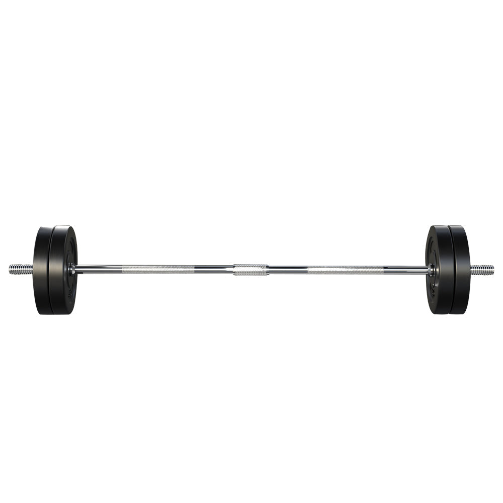 48KG Barbell Weight Set Plates Bar Bench Press Fitness Exercise Home Gym 168cm Sports & Fast shipping On sale