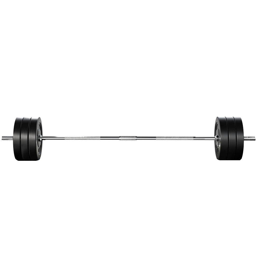 68KG Barbell Weight Set Plates Bar Bench Press Fitness Exercise Home Gym 168cm Sports & Fast shipping On sale