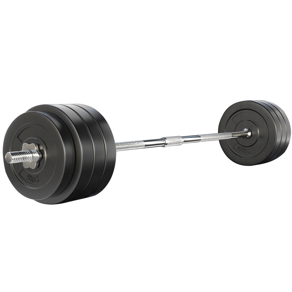 78KG Barbell Weight Set Plates Bar Bench Press Fitness Exercise Home Gym 168cm Sports & Fast shipping On sale