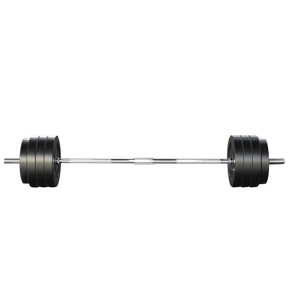 78KG Barbell Weight Set Plates Bar Bench Press Fitness Exercise Home Gym 168cm Sports & Fast shipping On sale