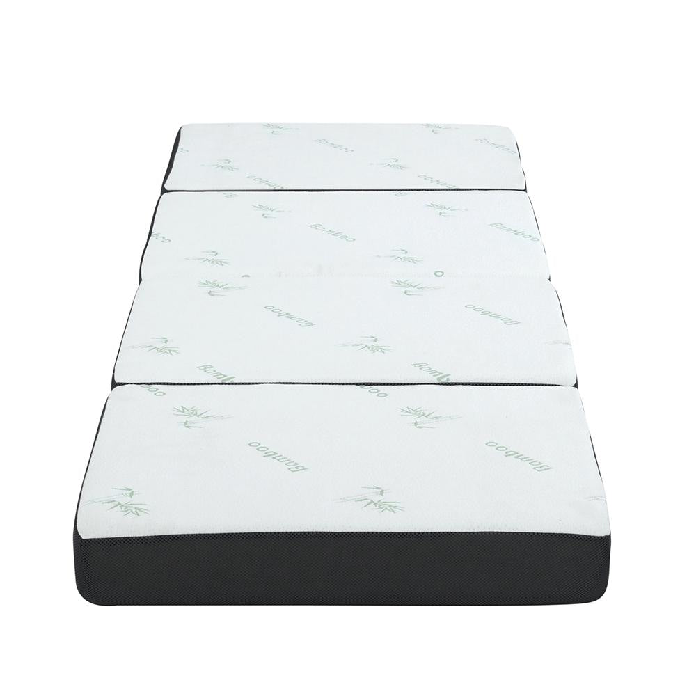 Bedding Portable Mattress Folding Foldable Foam Floor Bed Tri Fold 180cm Fast shipping On sale