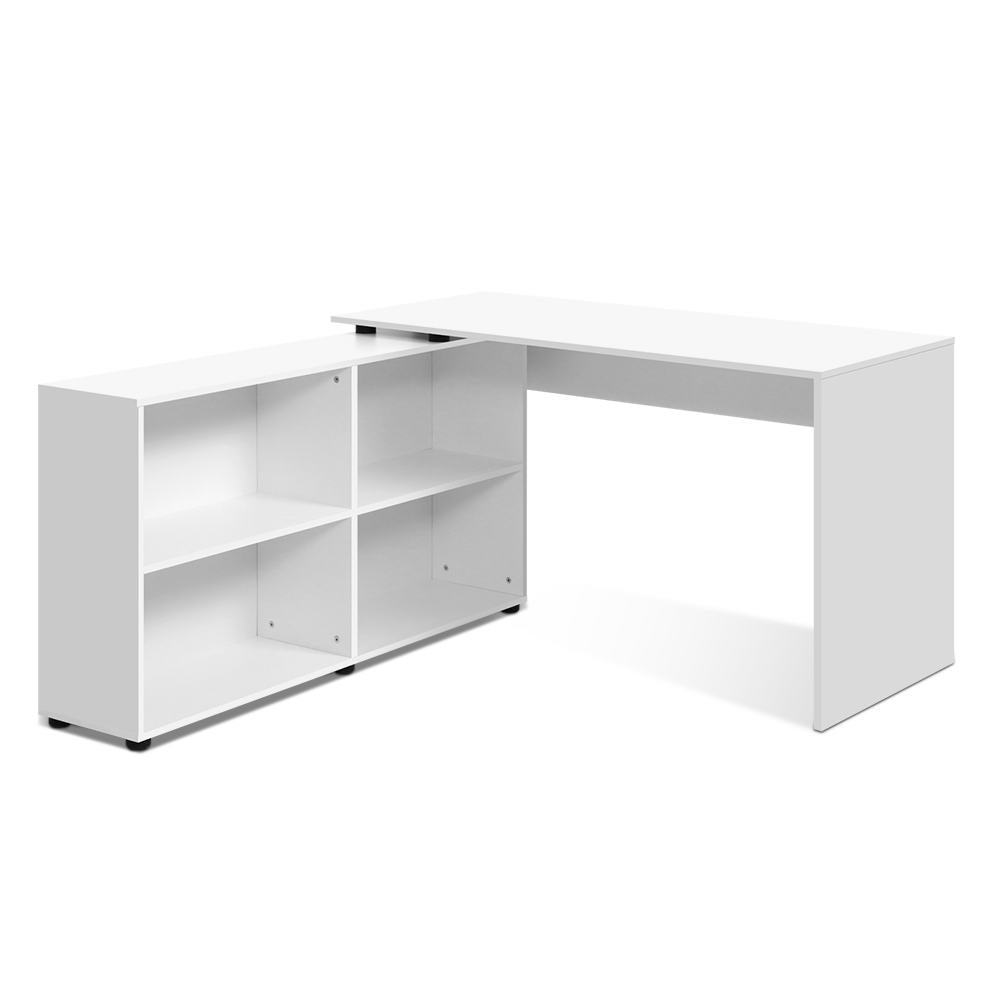 Office Computer Desk Corner Study Table Workstation Bookcase Storage Fast shipping On sale