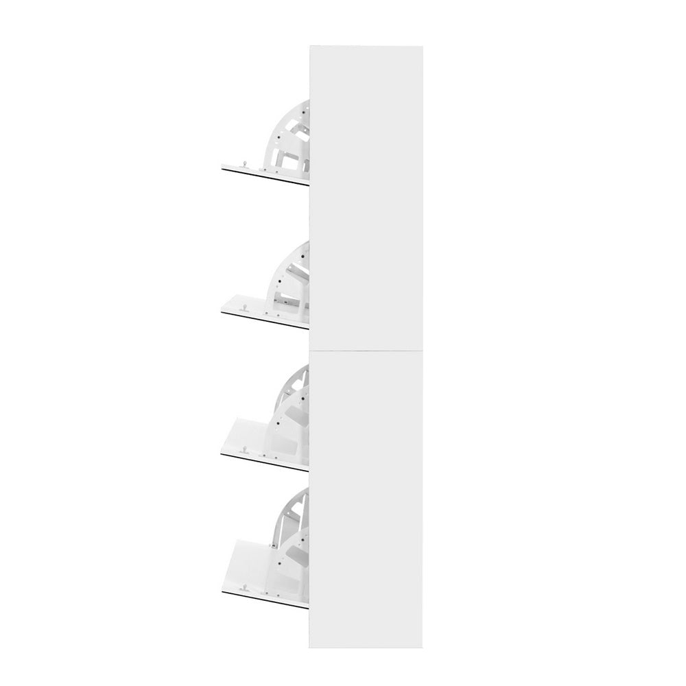 Shoe Cabinet Mirror Shoes Storage Rack Organiser 60 Pairs Cupboard Shelf Fast shipping On sale