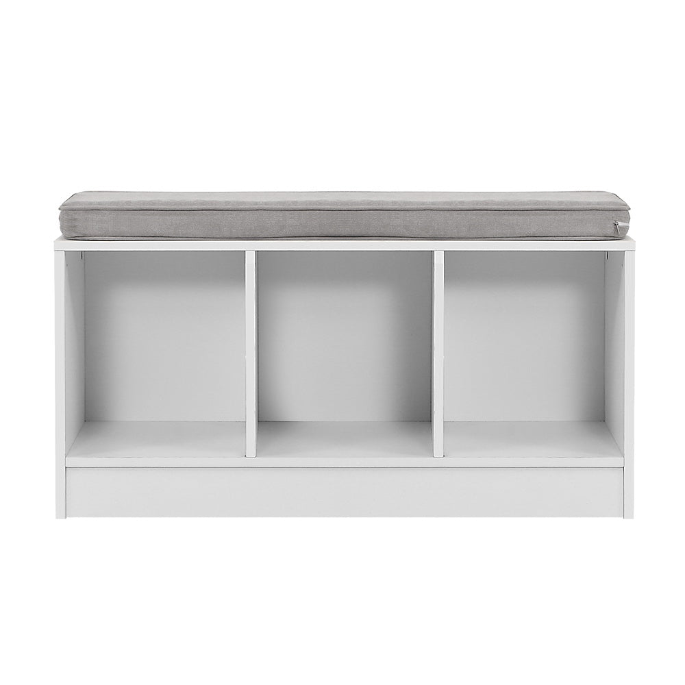 Shoe Cabinet Bench Shoes Organiser Storage Rack Shelf White Box Seat Fast shipping On sale