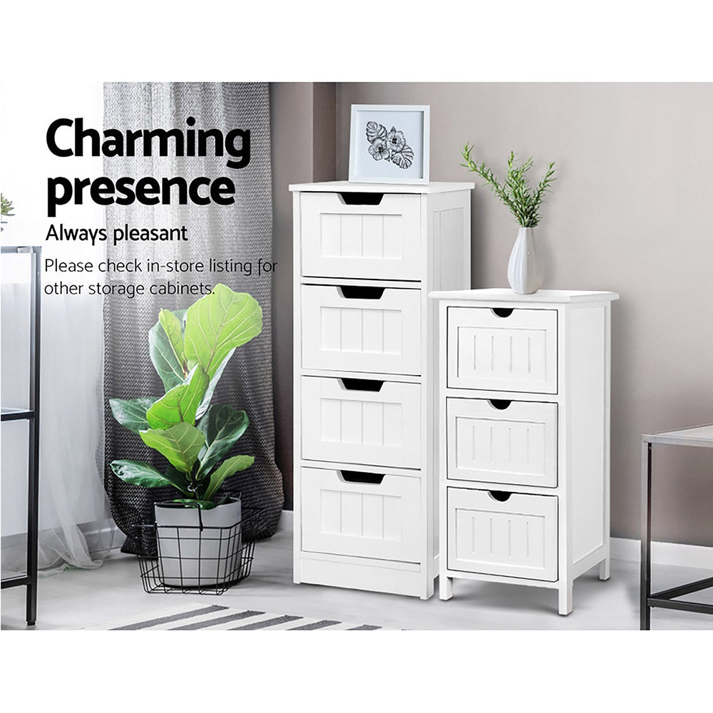 Storage Cabinet Chest of Drawers Dresser Bedside Table Bathroom Stand Of Fast shipping On sale