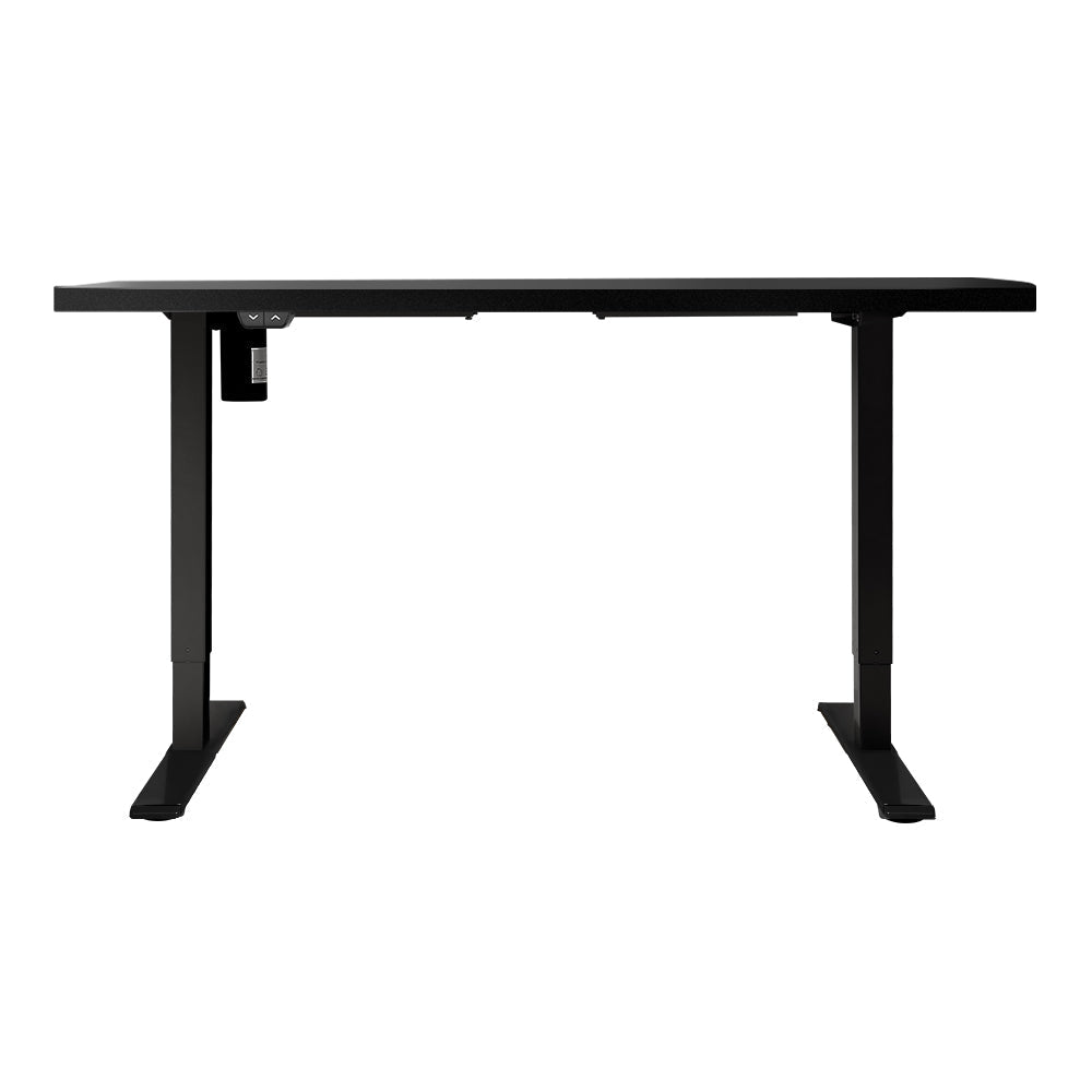 Electric Standing Desk Motorised Sit Stand Desks Table Black 140cm Office Fast shipping On sale