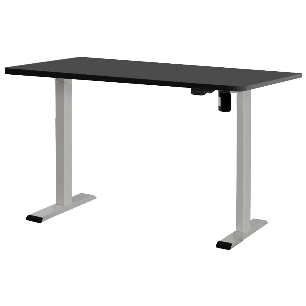 Electric Standing Desk Motorised Adjustable Sit Stand Desks Grey Black Office Fast shipping On sale