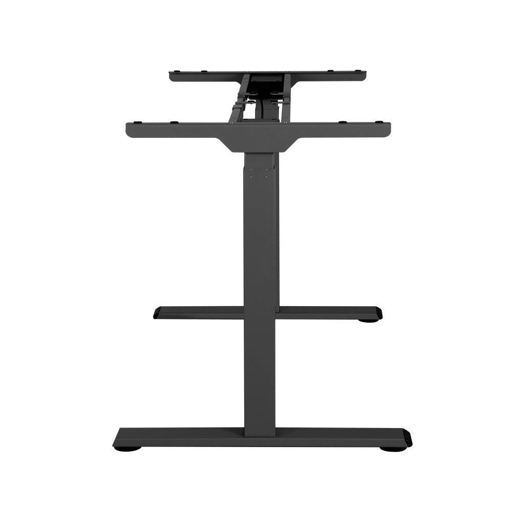 Standing Desk Sit Stand Motorised Adjustable Frame Only Black Dual Motor Office Fast shipping On sale