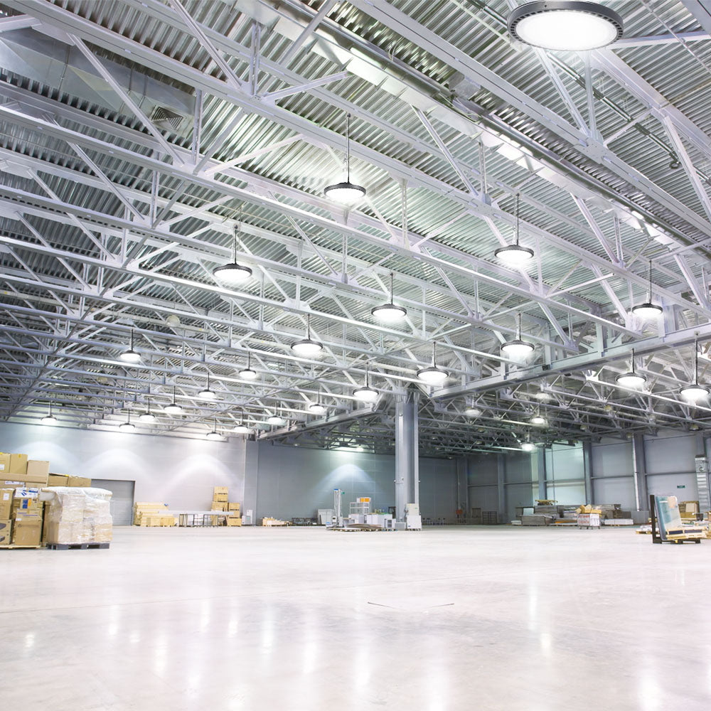 LED High Bay Lights Light 150W Industrial Workshop Warehouse Gym BK
