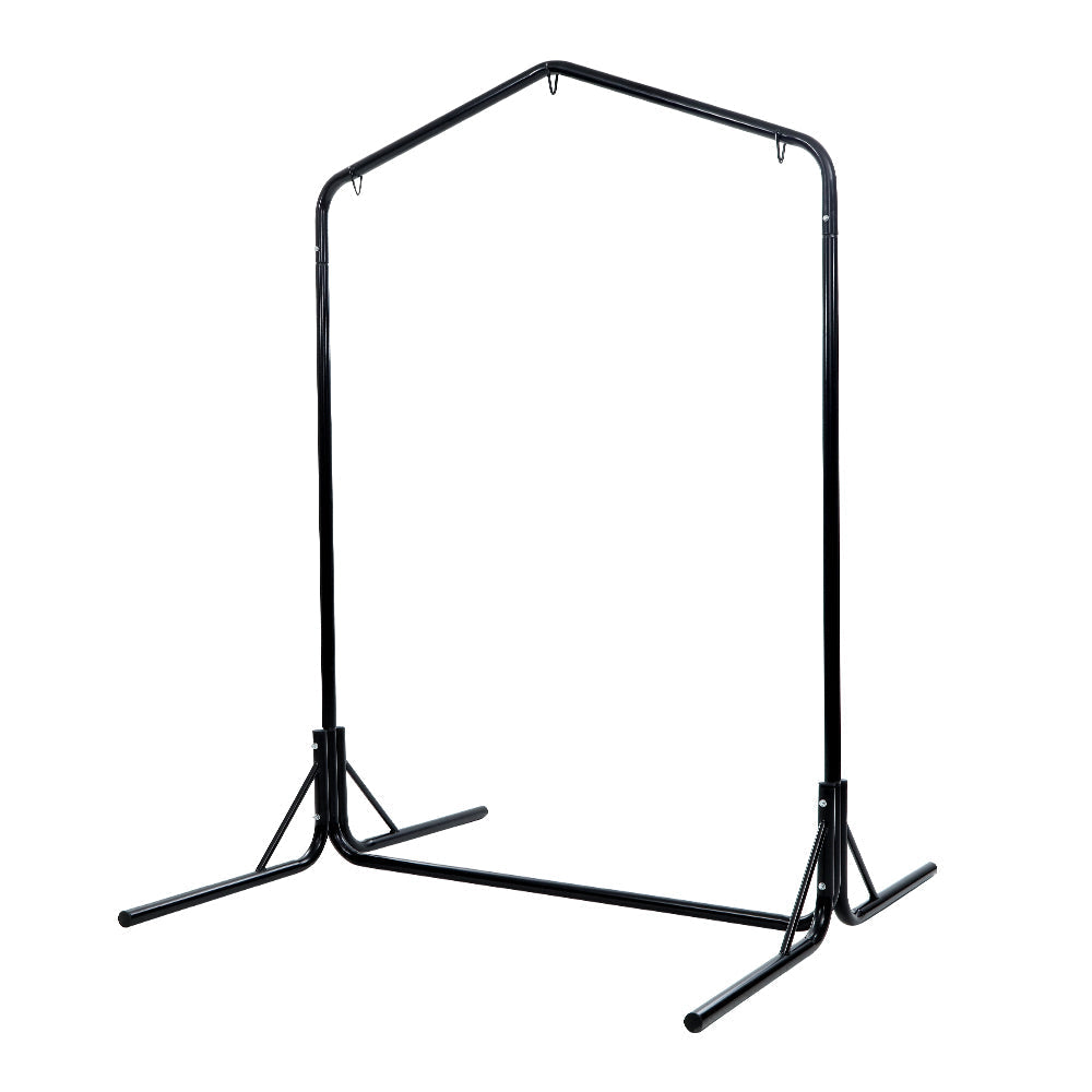 Double Hammock Chair Stand Steel Frame 2 Person Outdoor Heavy Duty 200KG Furniture Fast shipping On sale
