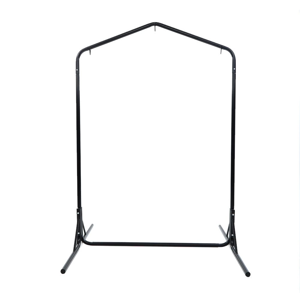Double Hammock Chair Stand Steel Frame 2 Person Outdoor Heavy Duty 200KG Furniture Fast shipping On sale