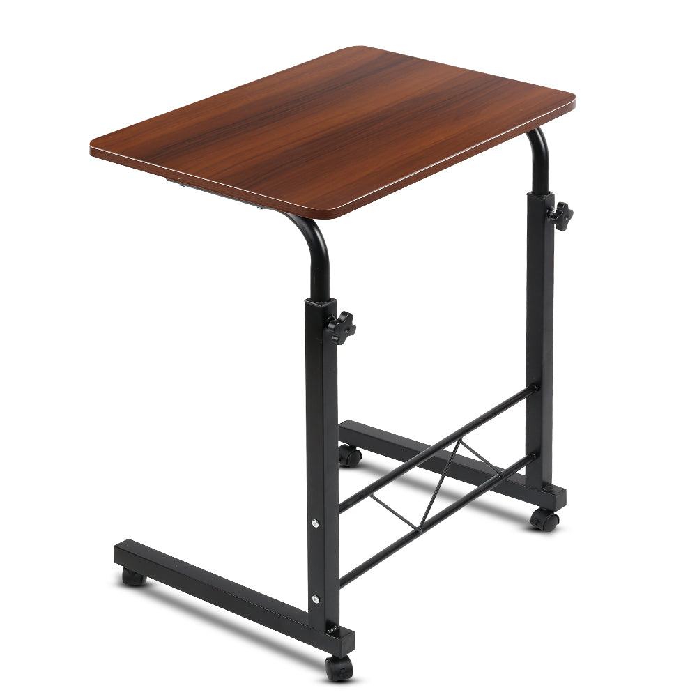 Laptop Table Desk Portable - Dark Wood Office Fast shipping On sale