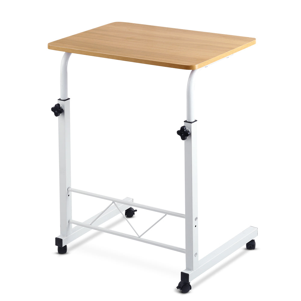 Laptop Table Desk Portable - Light Wood Office Fast shipping On sale