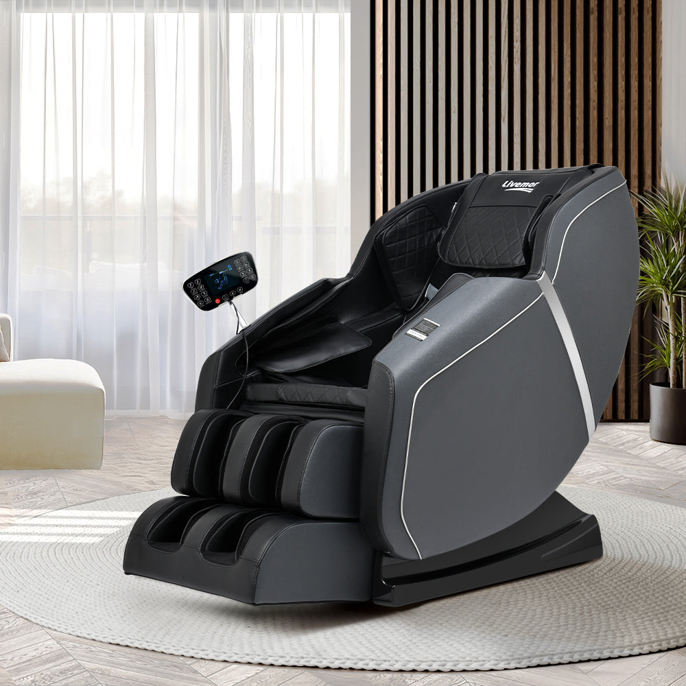 Livemor Electric Massage Chair Full Body Reclining Zero Shiatsu Heating Massager Fast shipping On sale