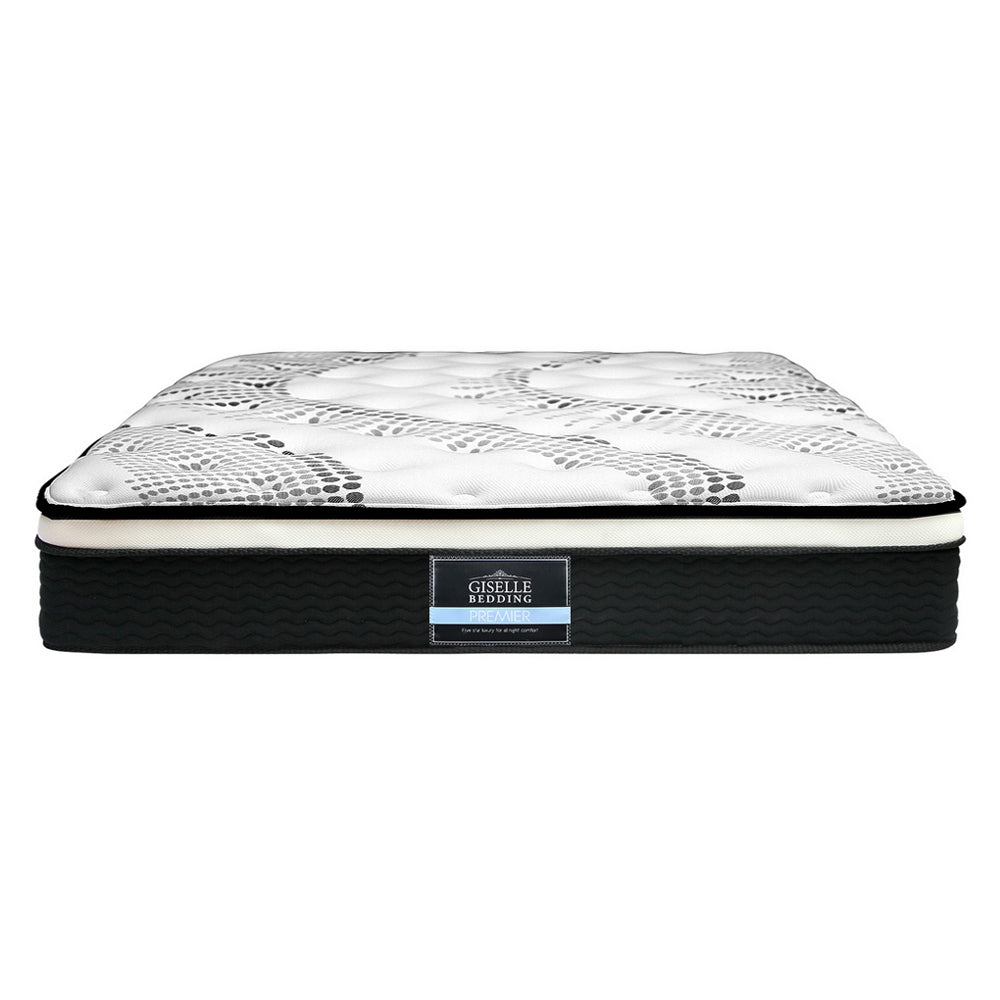 Bedding Como Euro Top Pocket Spring Mattress 32cm Thick – Queen