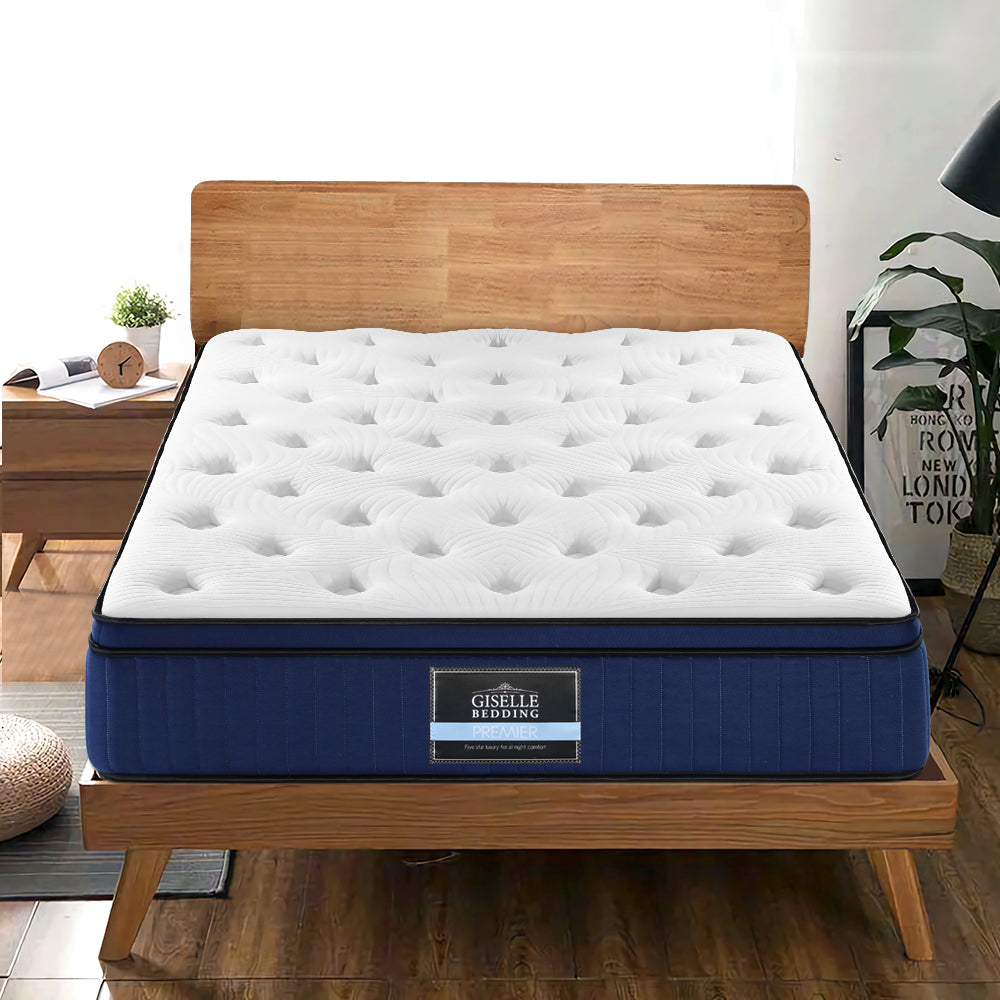 Bedding Franky Euro Top Cool Gel Pocket Spring Mattress 34cm Thick – Double