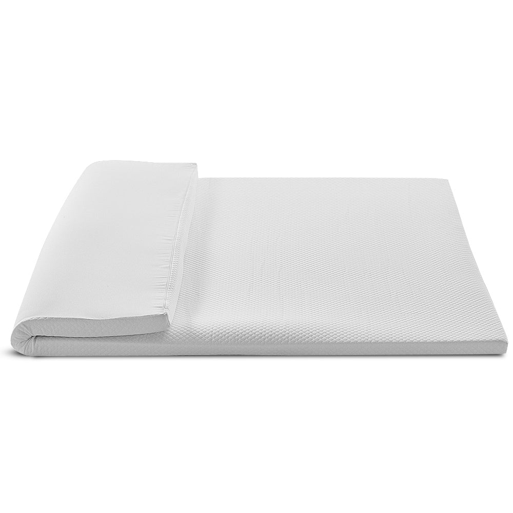 Bedding Memory Foam Mattress Topper w/Cover 8cm - Single