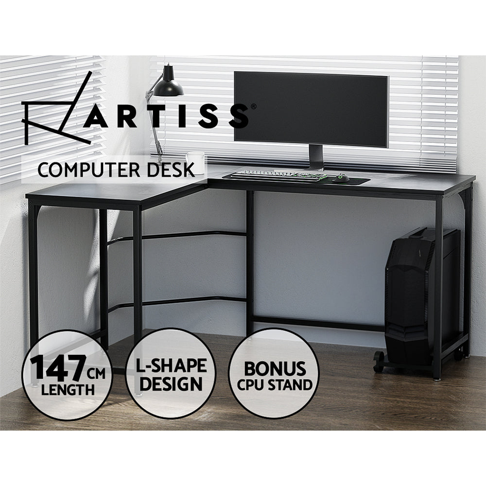 Corner Computer Desk L-Shaped Student Home Office Study Table Workstation Fast shipping On sale