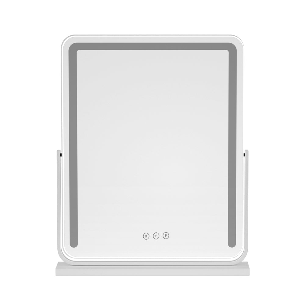 Embellir Makeup Mirror with Lights Hollywood Vanity LED Mirrors White 40X50CM Fast shipping On sale