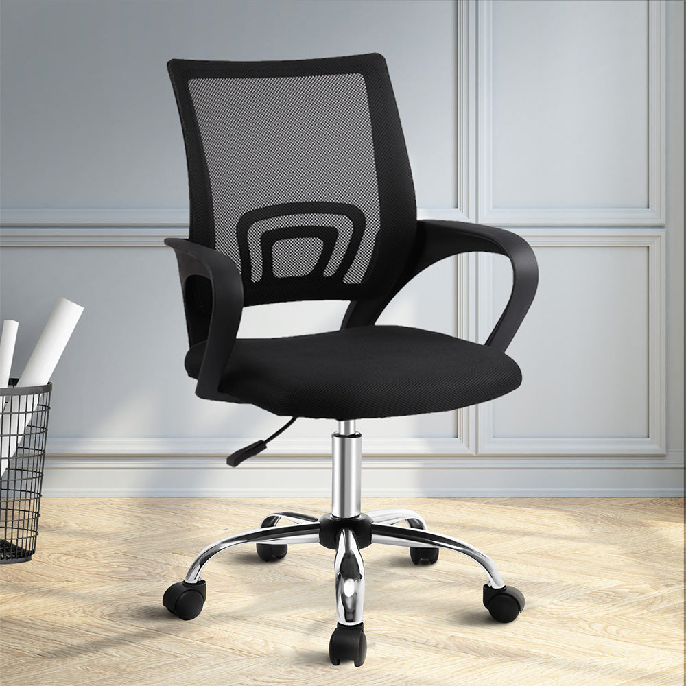 Office Chair Gaming Computer Mesh Chairs Executive Mid Back Black Fast shipping On sale