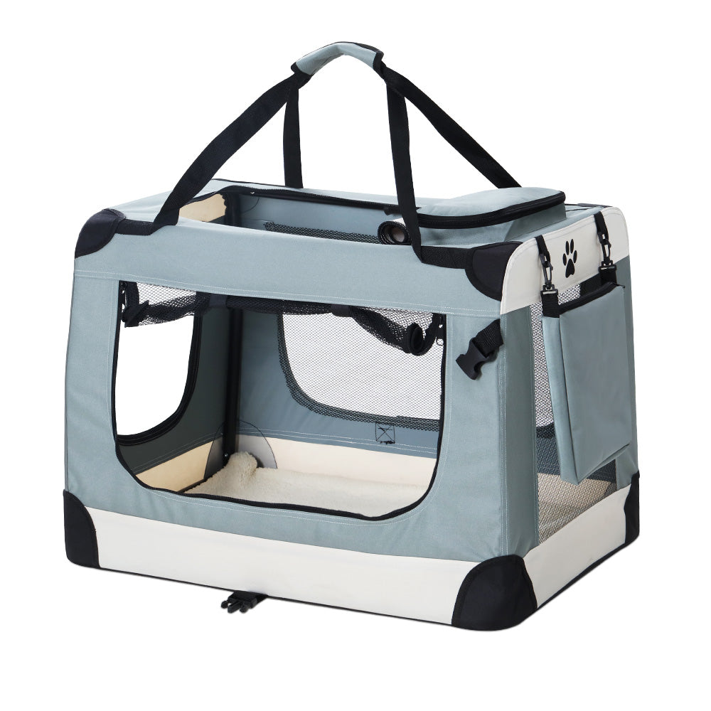 i.Pet Pet Carrier Soft Crate Dog Cat Travel Portable Cage Kennel Foldable 2XL Cares Fast shipping On sale