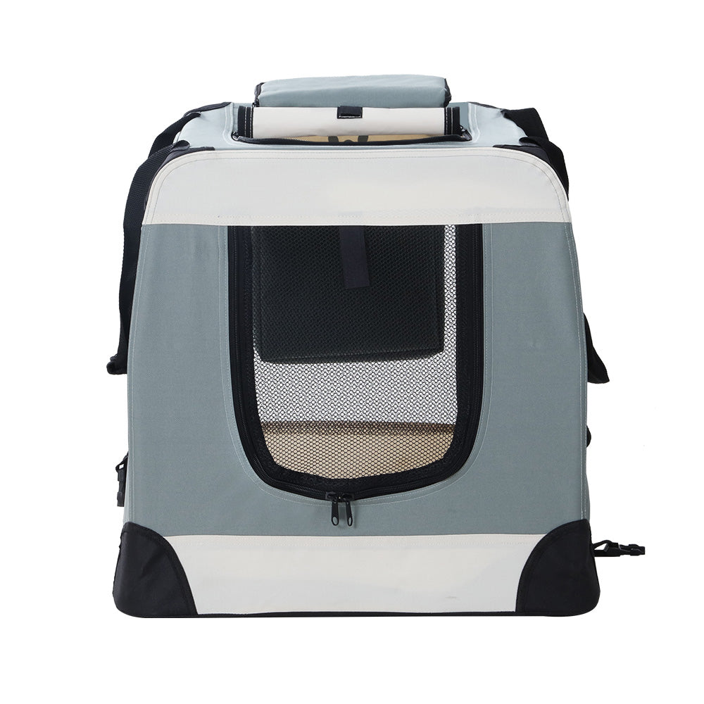 i.Pet Pet Carrier Soft Crate Dog Cat Travel Portable Cage Kennel Foldable 2XL Cares Fast shipping On sale