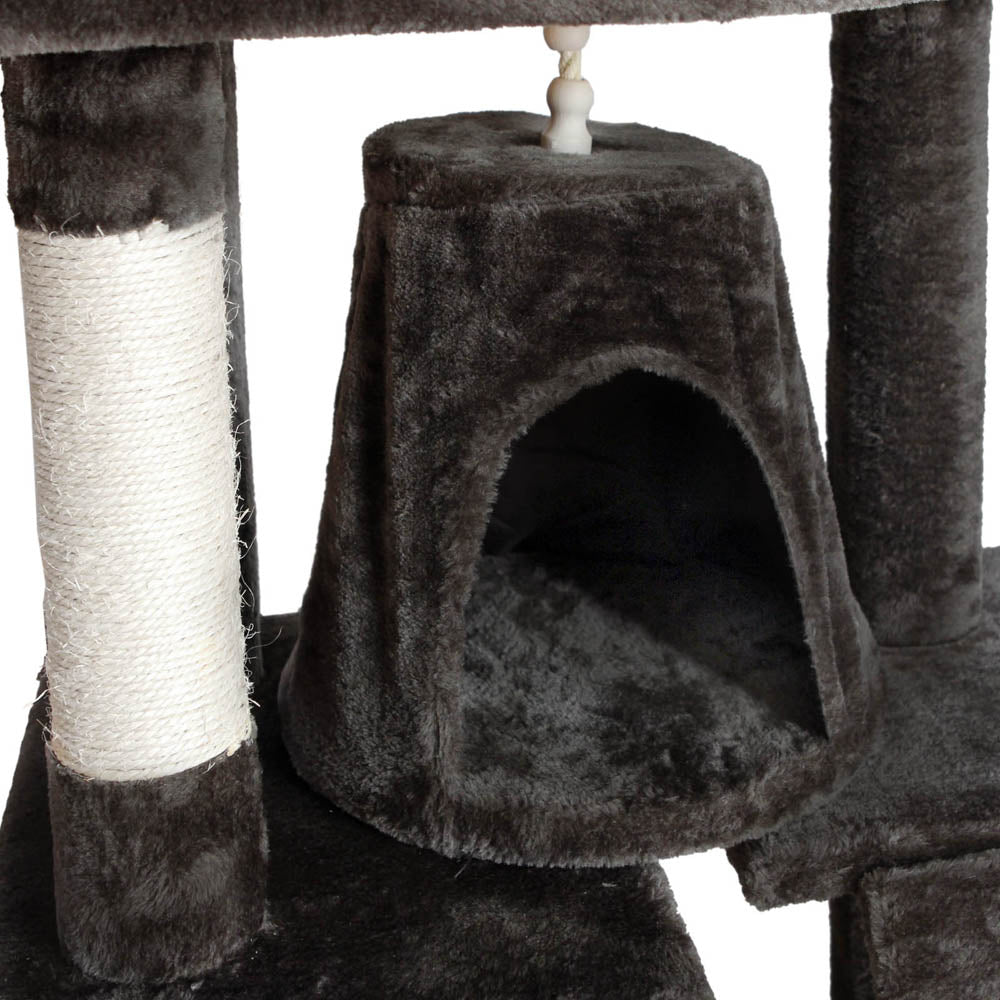 Cat Tree 193cm Trees Scratching Post Scratcher Tower Condo House Furniture Wood Supplies Fast shipping On sale