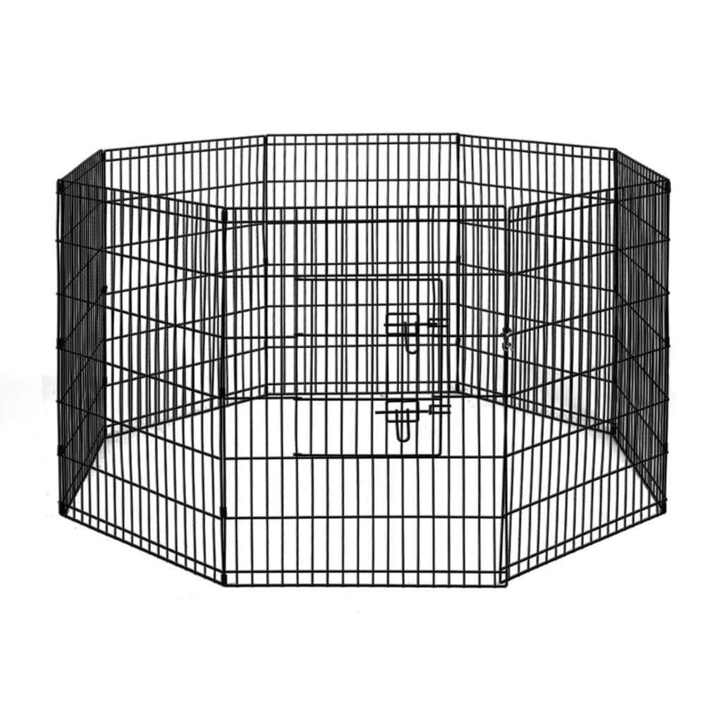 36" 8 Panel Pet Dog Playpen Puppy Exercise Cage Enclosure Play Pen Fence