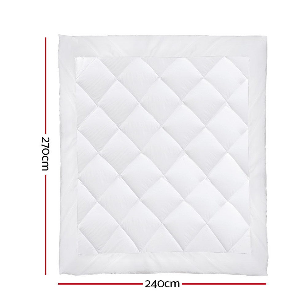 Bedding Microfiber Microfibre Bamboo Quilt Duvet Cover Doona Winter Super King Fast shipping On sale