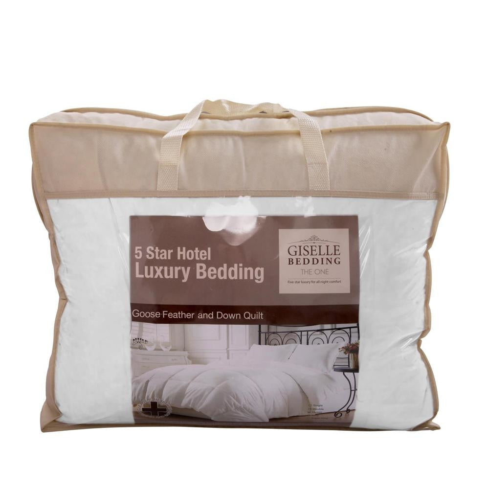Bedding King Size Light Weight Duck Down Quilt Cover