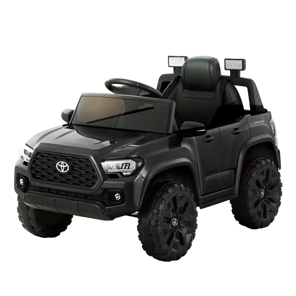 Toyota Ride On Car Kids Electric Toy Cars Tacoma Off Road Jeep 12V Battery Black Fast shipping sale