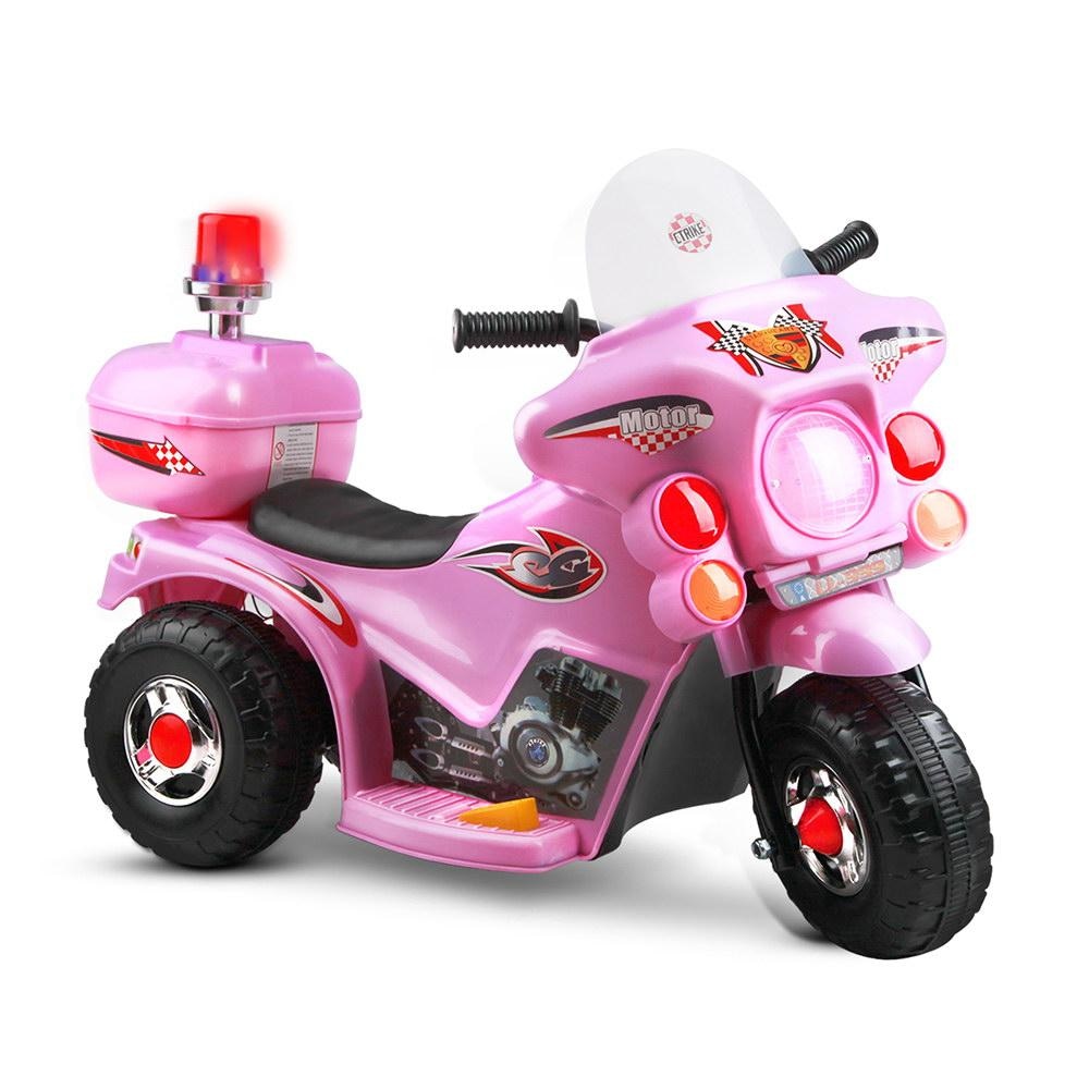 Kids Ride On Motorbike Motorcycle Car Pink Fast shipping sale