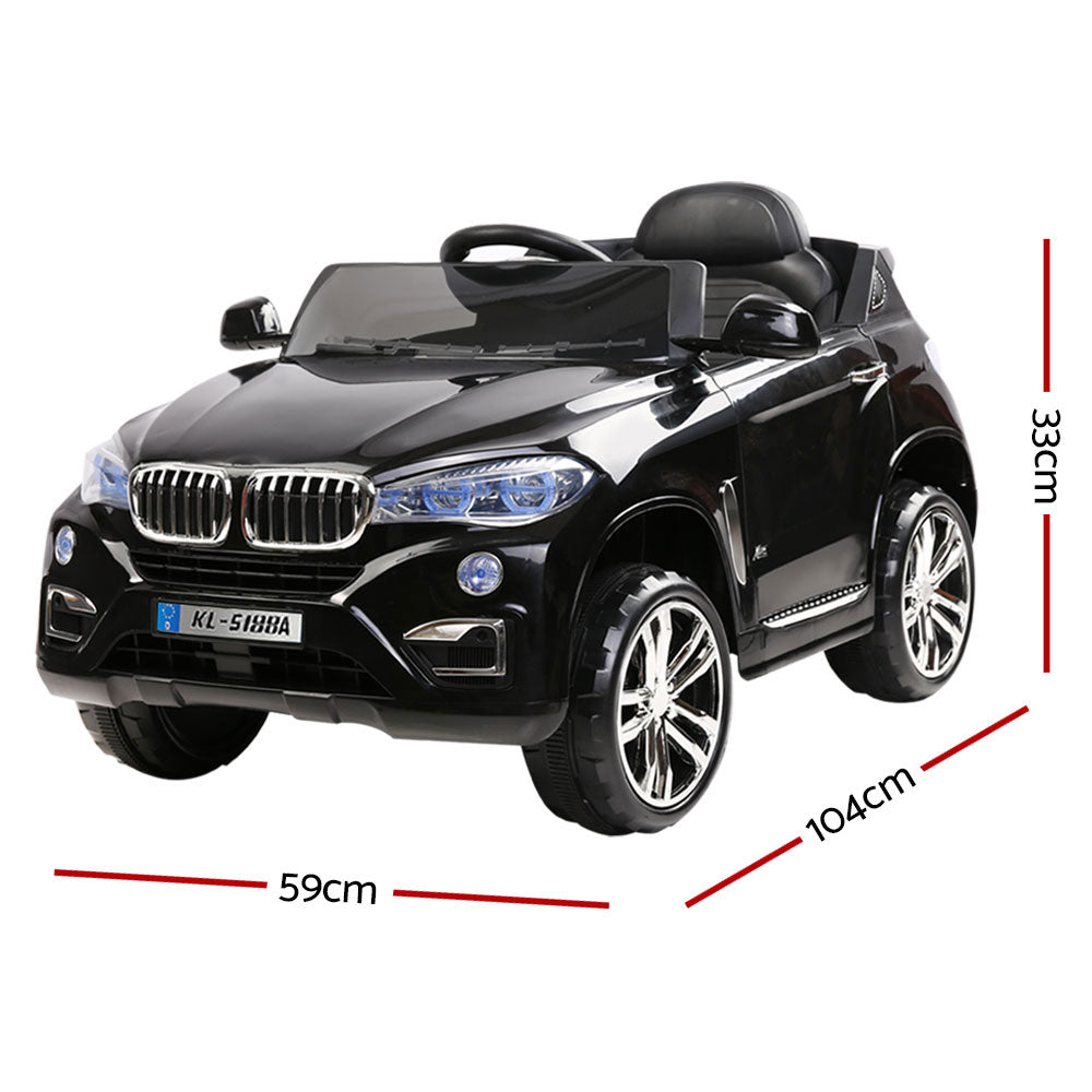 Kids Ride On Car BMW X5 Inspired Electric 12V Black Fast shipping sale