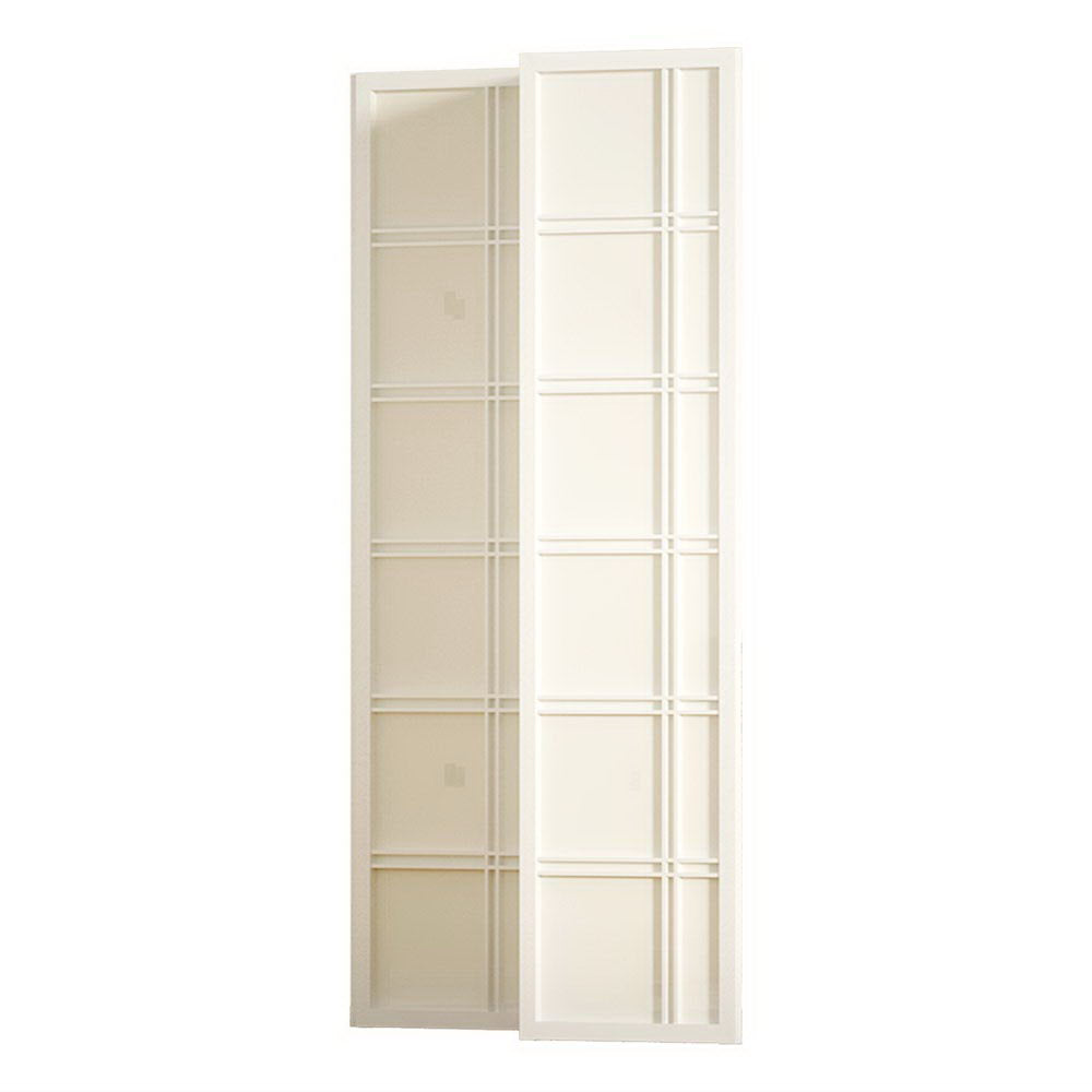 Room Divider Screen Privacy Wood Dividers Stand 4 Panel Nova White