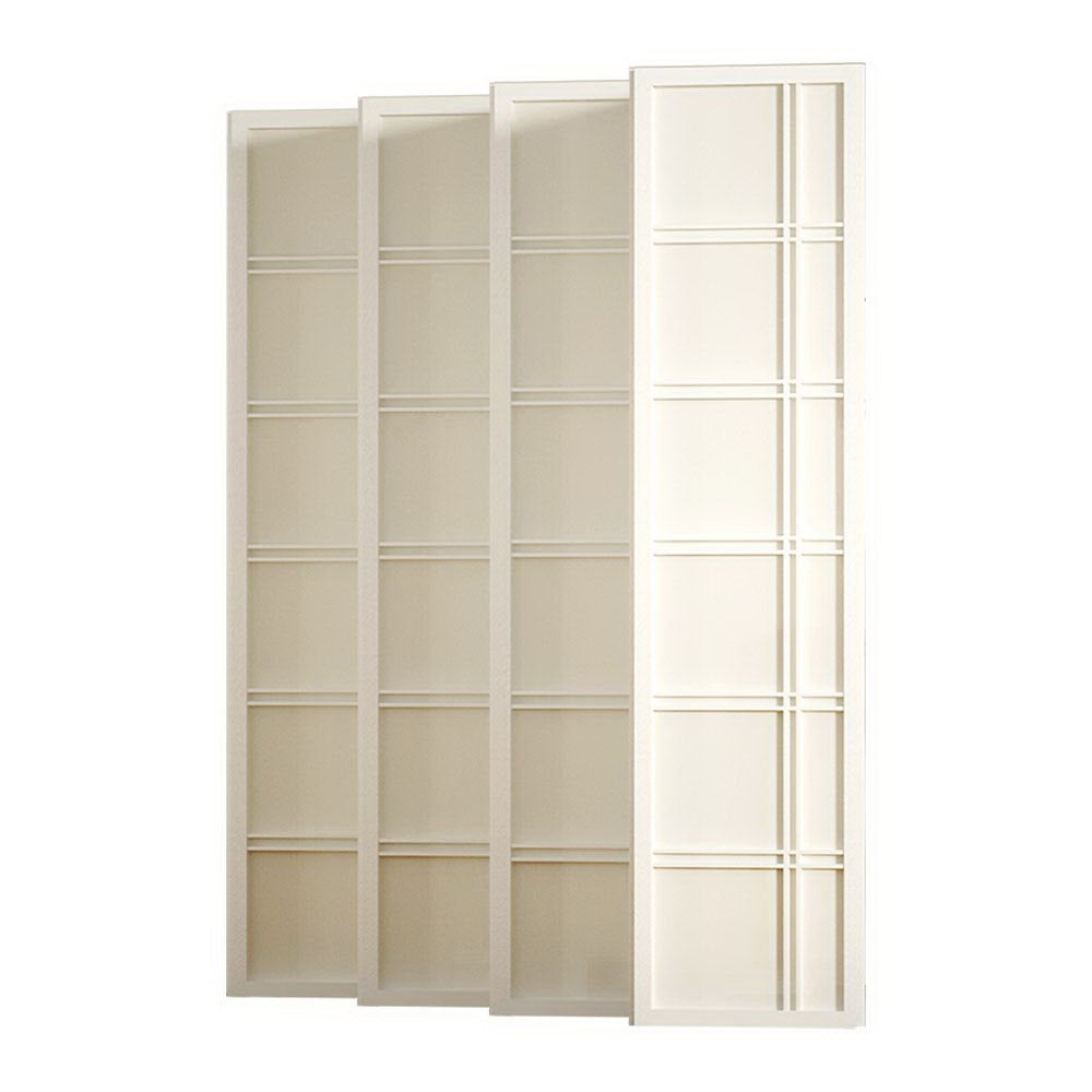 Room Divider Screen Privacy Wood Dividers Stand 8 Panel Nova White Fast shipping On sale