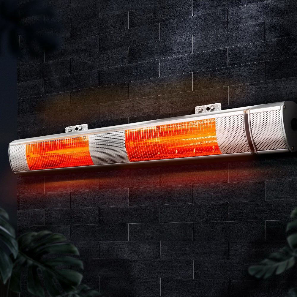 Electric Infrared Strip Heater Radiant Heaters Reamote control 3000W Fast shipping On sale