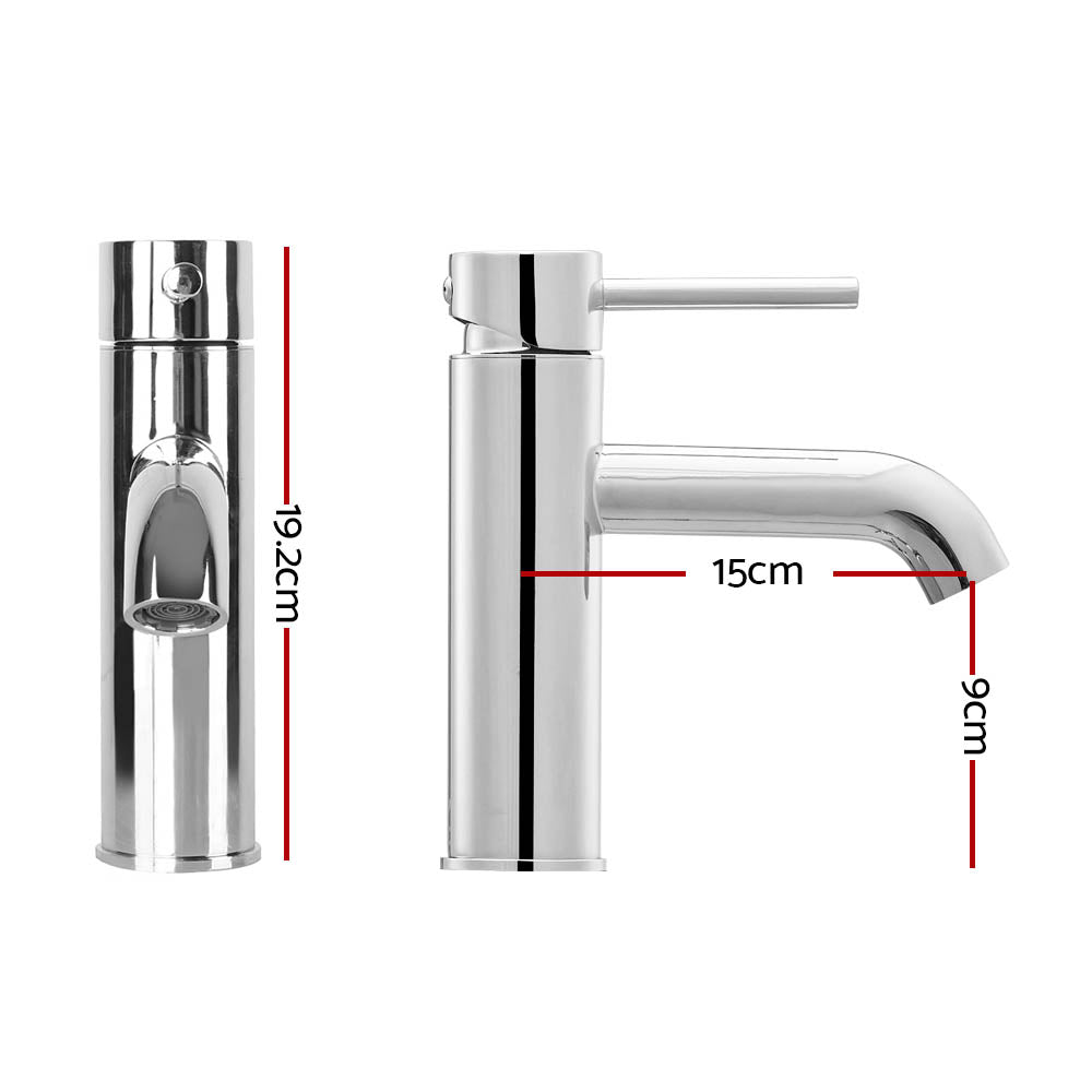 Basin Mixer Tap Faucet Silver & Shower Fast shipping On sale