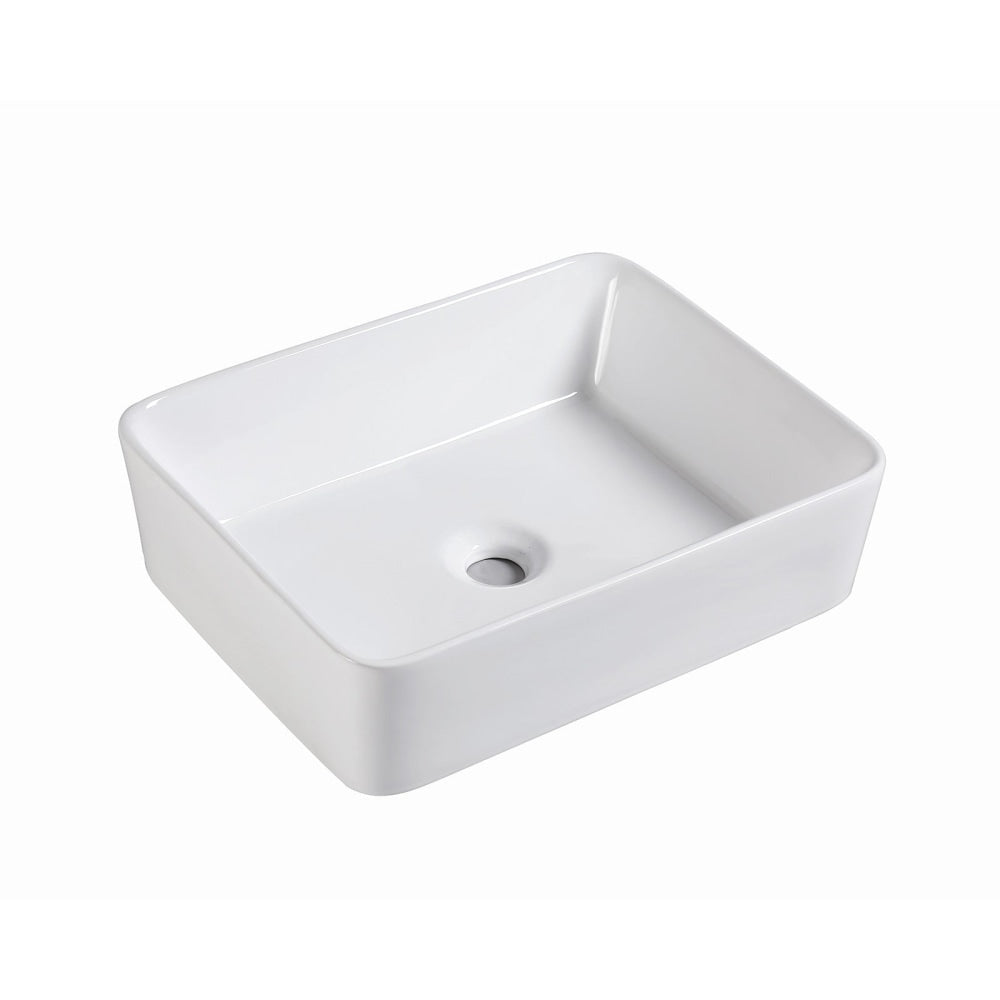 Muriel 48 x 37.5 13cm White Ceramic Bathroom Basin Vanity Sink Above Counter Top Mount Bowl Accessories Fast shipping On sale