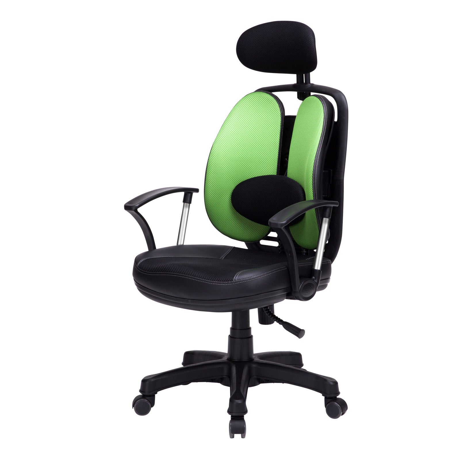 Korean Green Office Chair Ergonomic SUPERB Fast shipping On sale