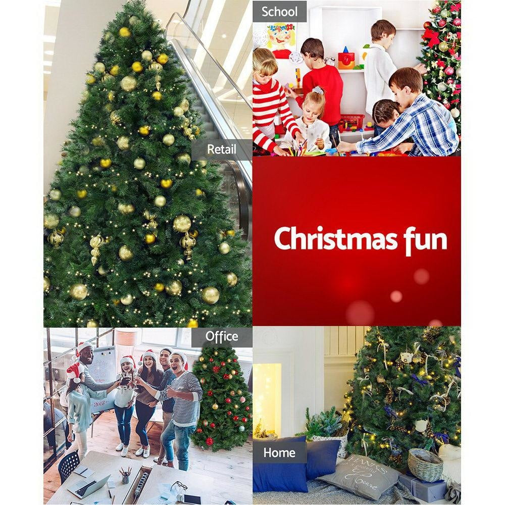 Christmas Tree 2.1M 6FT Xmas Decoration Green Home Decor 1584 Tips Fast shipping On sale