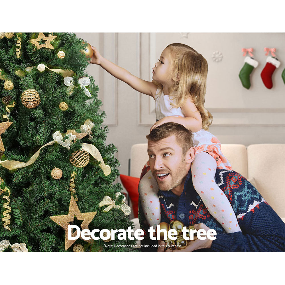 2.1M 7FT Christmas Tree Xmas Decoration Home Decor 1250 Tips Green