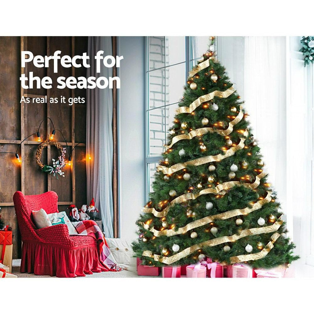 Christmas Tree 2.4M 8FT Xmas Decoration Green Home Decor 2100 Tips Fast shipping On sale
