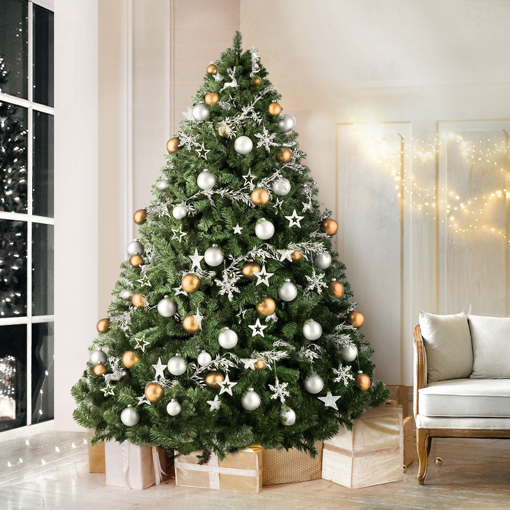 2.4M 8FT Christmas Tree Xmas Decoration Home Decor 1500 Tips Green