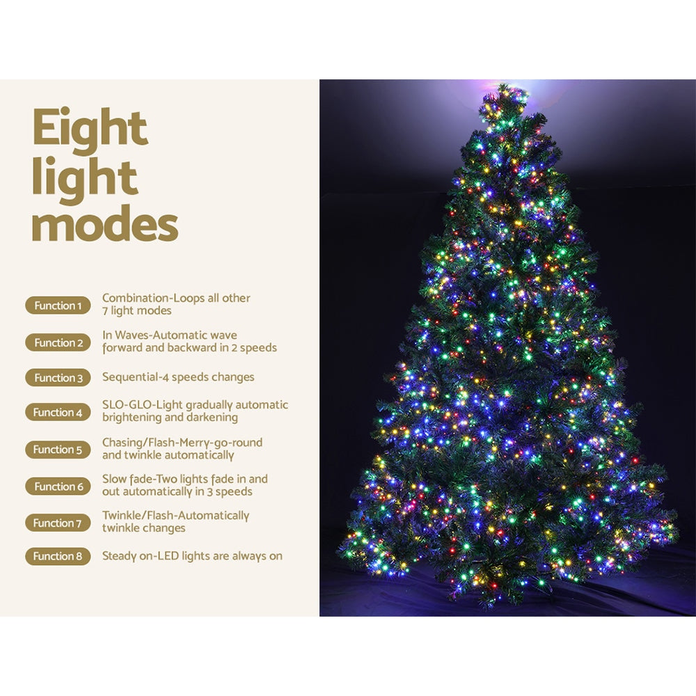 Christmas Tree LED 2.4M 8FT Xmas Decorations Green Home Decor